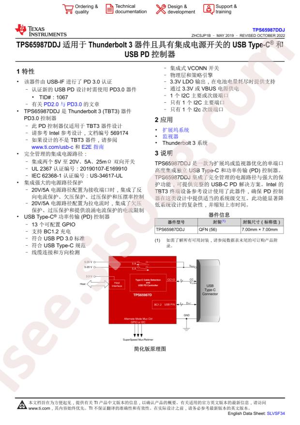TPS65987DDJRSHR