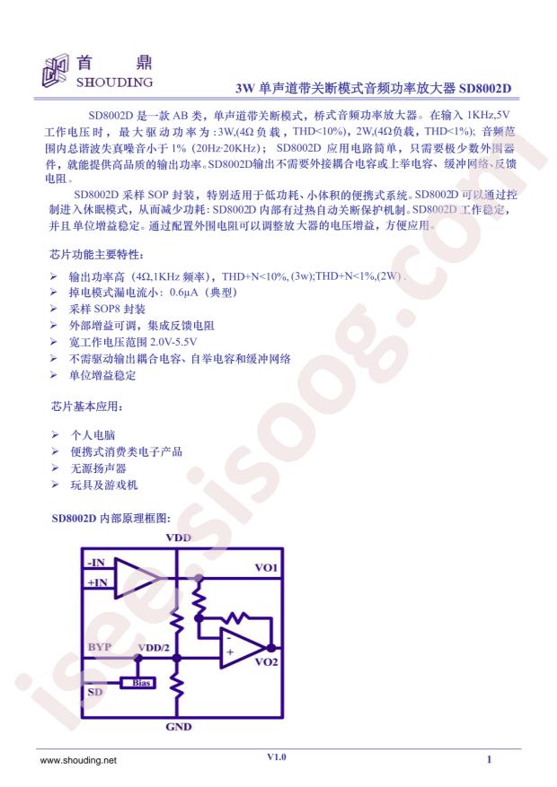 SD8002D
