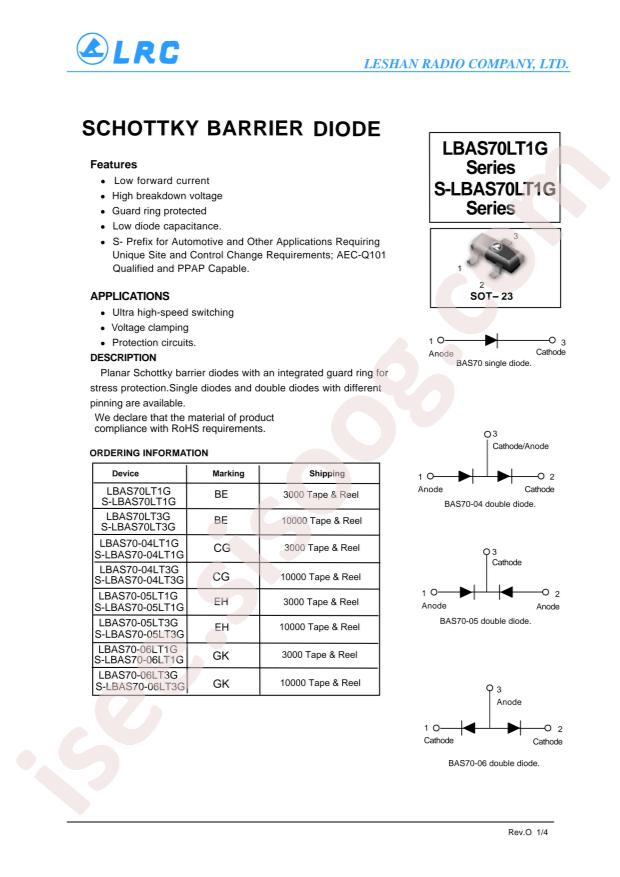 LBAS70LT1G