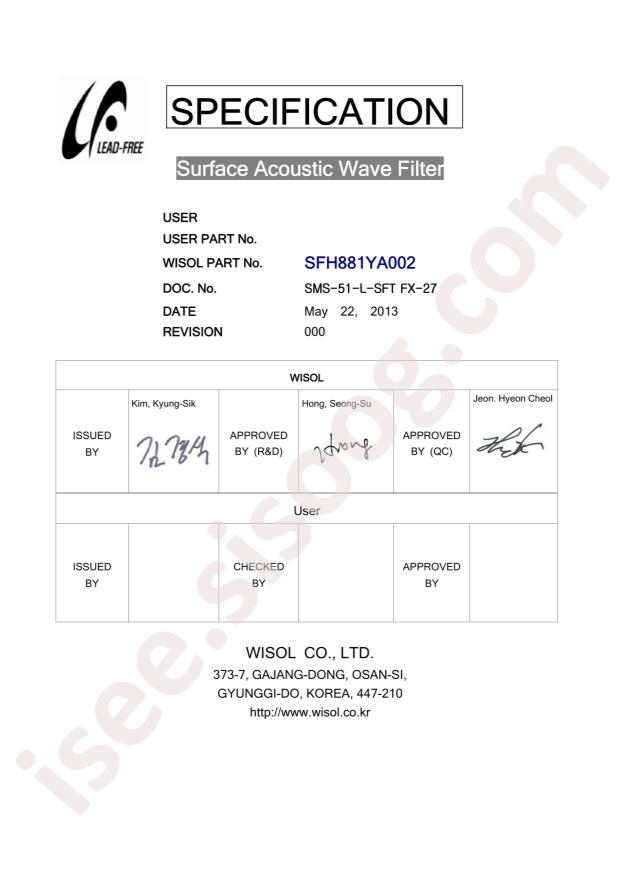 SFH881YA002