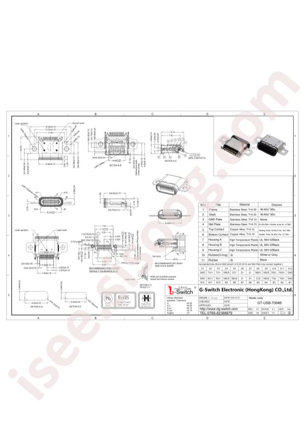 GT-USB-7084B