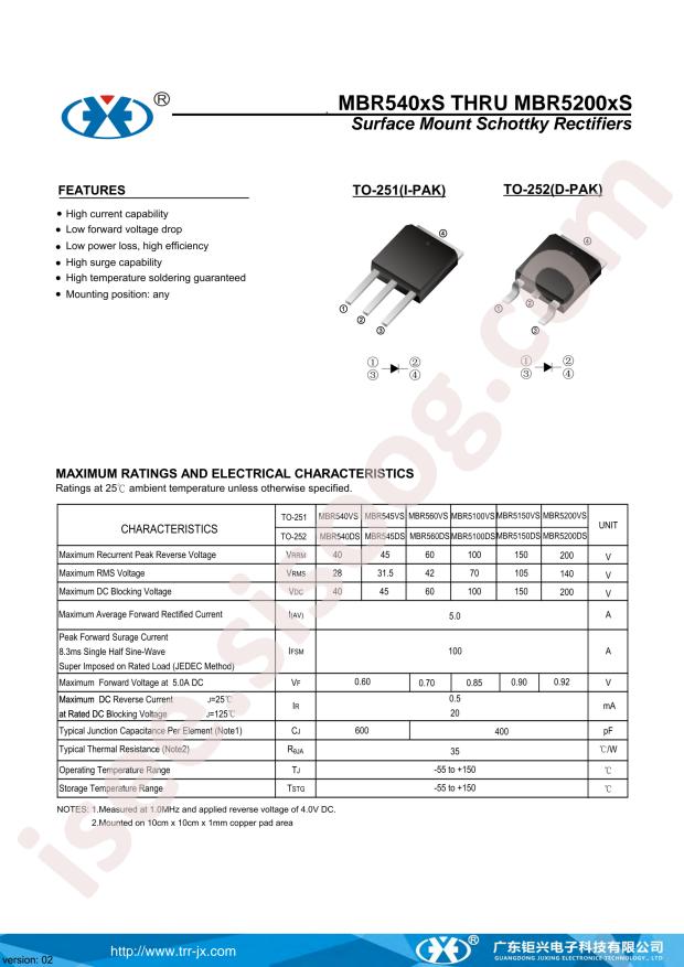 MBR5200DS