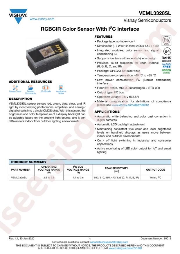 VEML3328SL