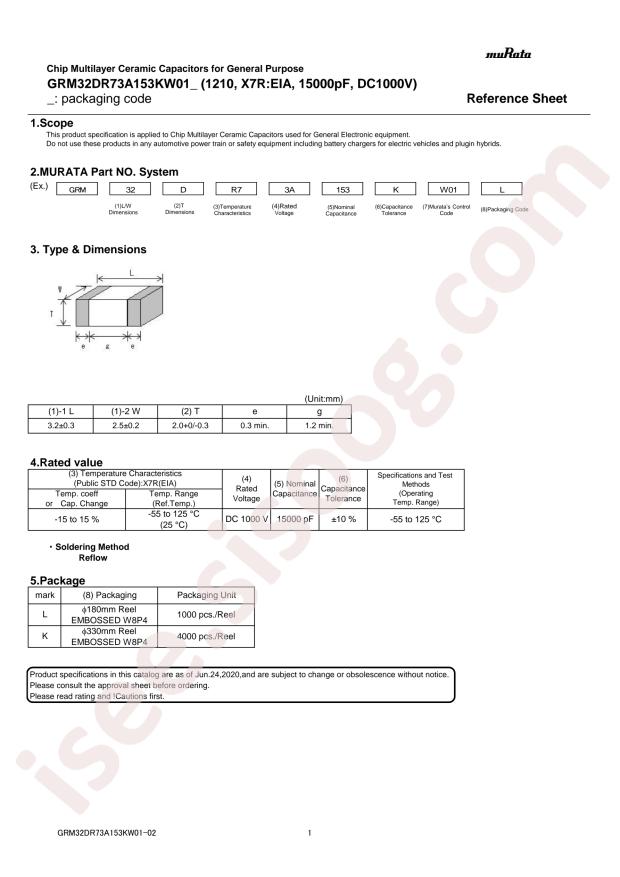 GRM32DR73A153KW01L