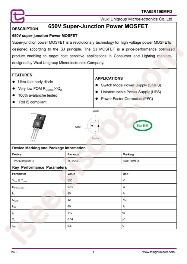 TPA65R190MFD
