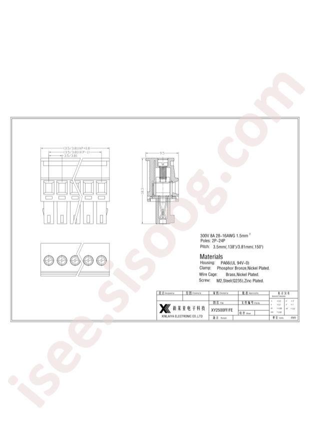 XY2500F-E-3.81-3P