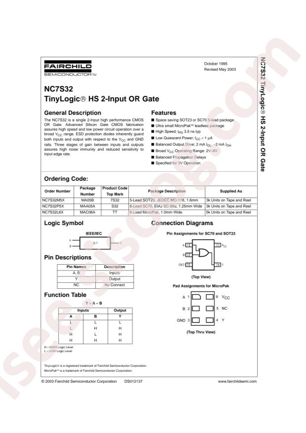 NC7S32M5X