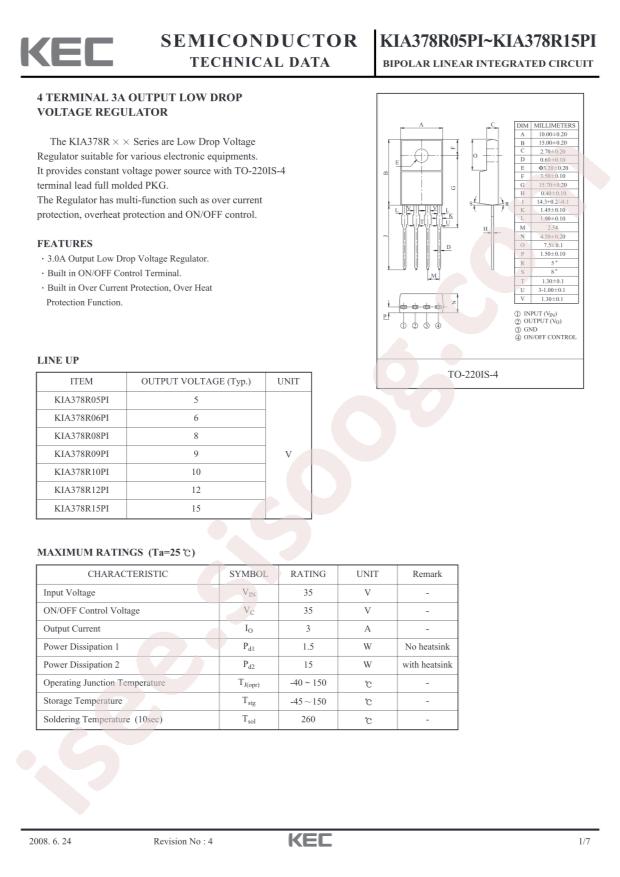 KIA378R08PI-U/P