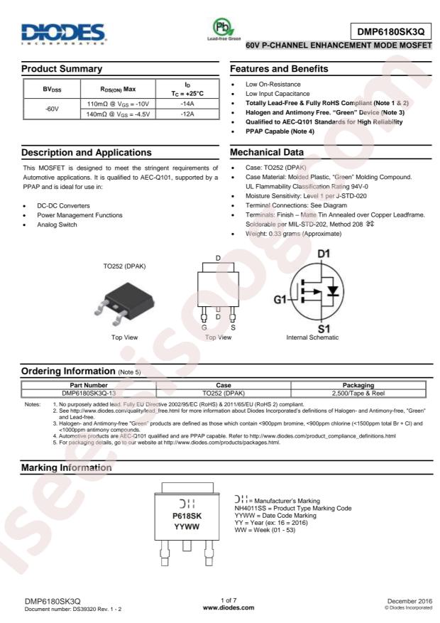 DMP6180SK3Q-13