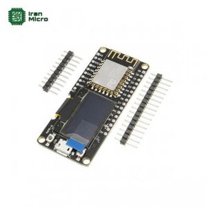 بورد توسعه NodeMCU با نمایشگر OLED و هسته وای فای ESP8266-12F و مبدل CP2102