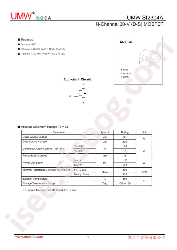 SI2304A