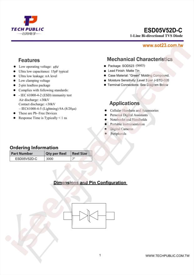 ESD05V52D-C