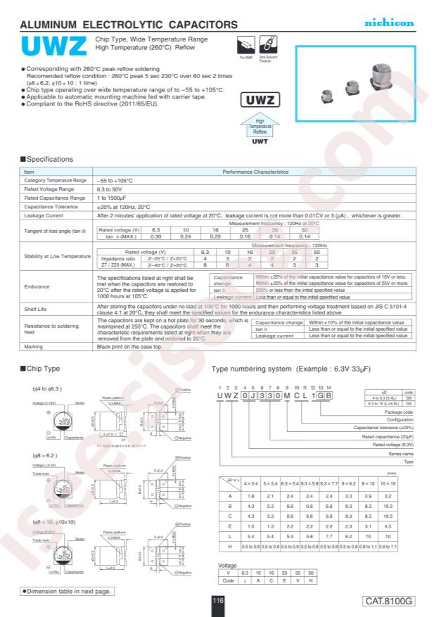 UWZ1C221MCL1GS