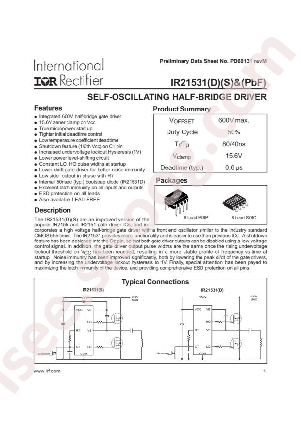 IR21531PBF