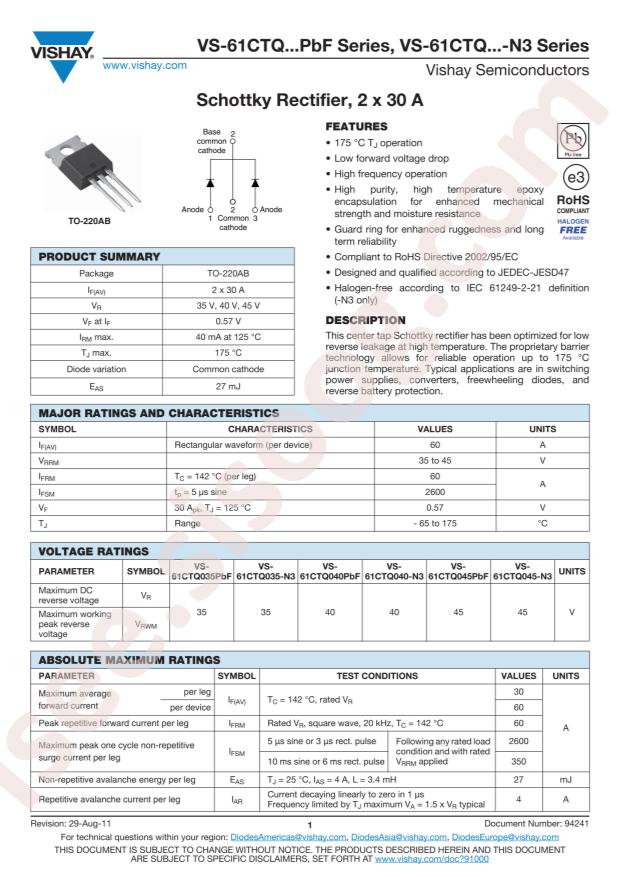VS-61CTQ045-N3
