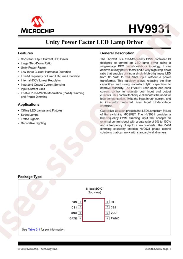HV9931LG-G