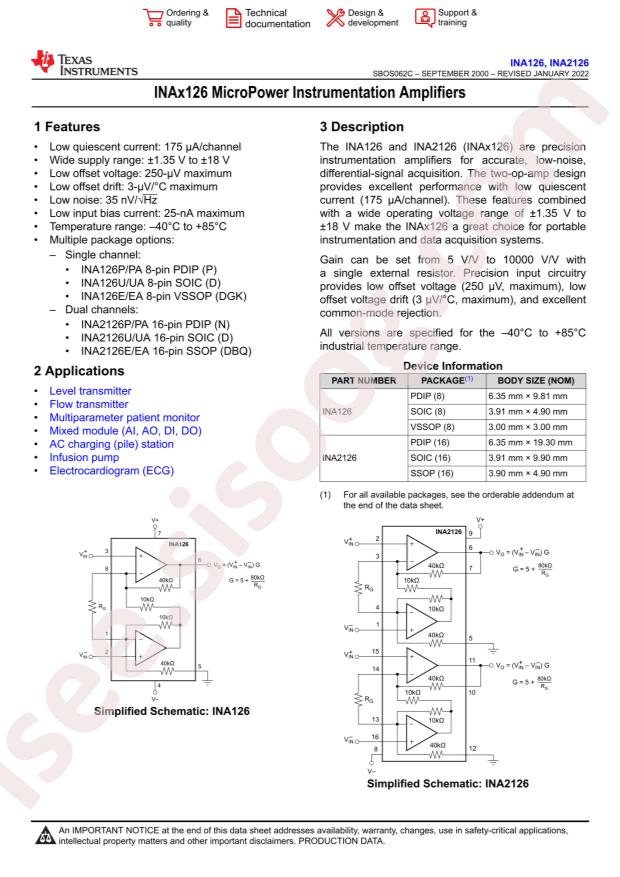 INA2126UG4
