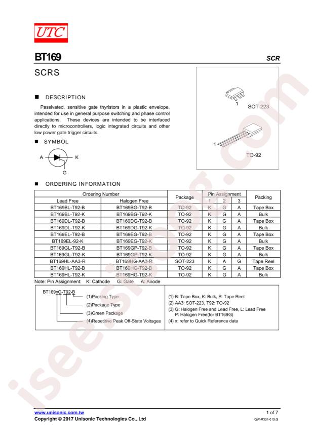 BT169EG-T92-B