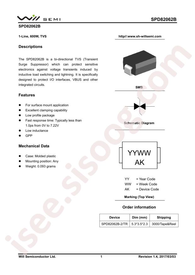 SPD82062B-2/TR