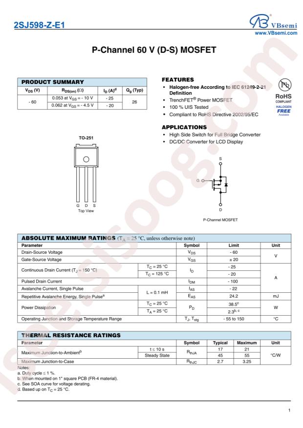 2SJ598-Z-E1-VB