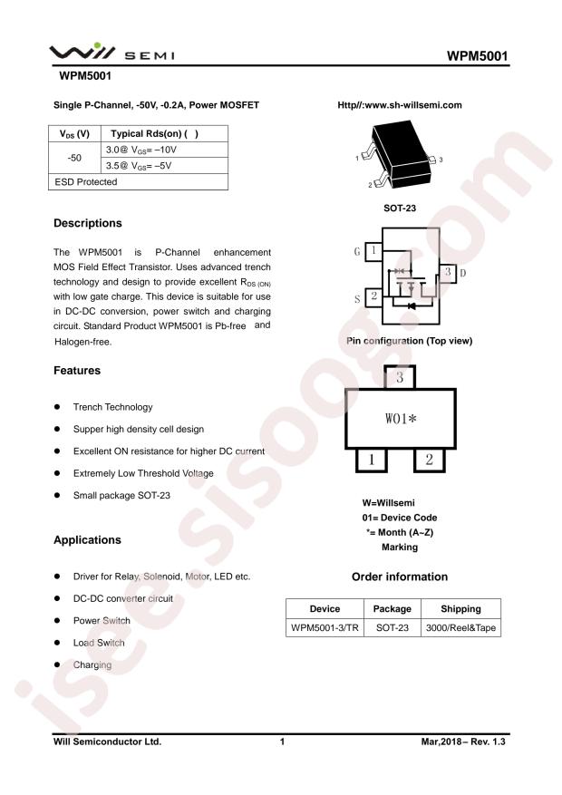 WPM5001-3/TR