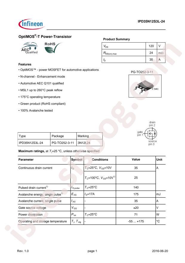 IPD35N12S3L-24