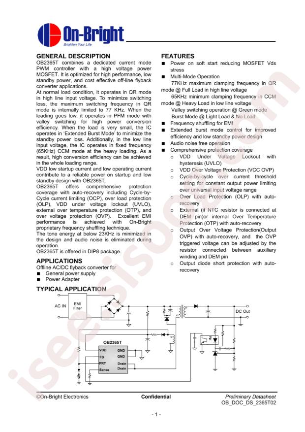 OB2365TAP-H