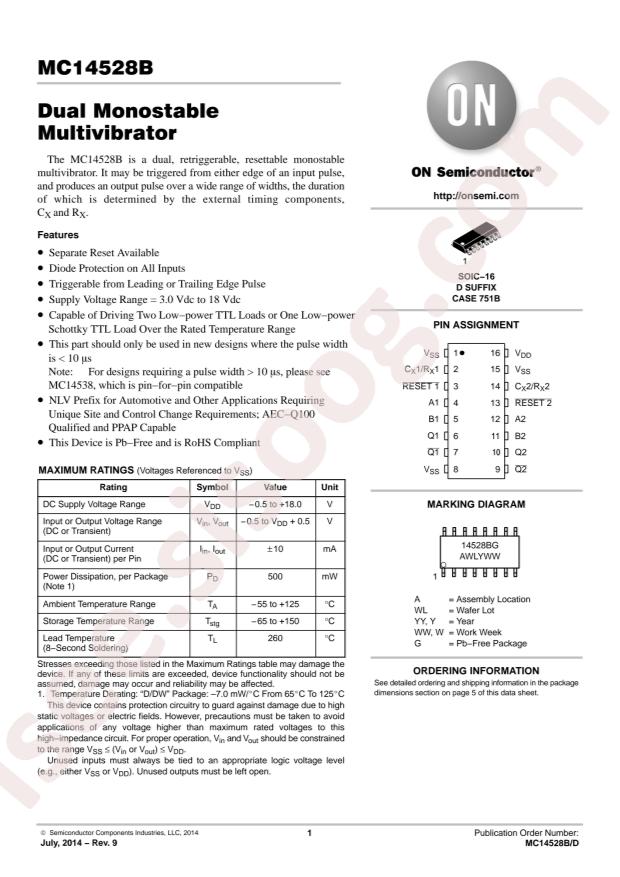 NLV14528BDR2G