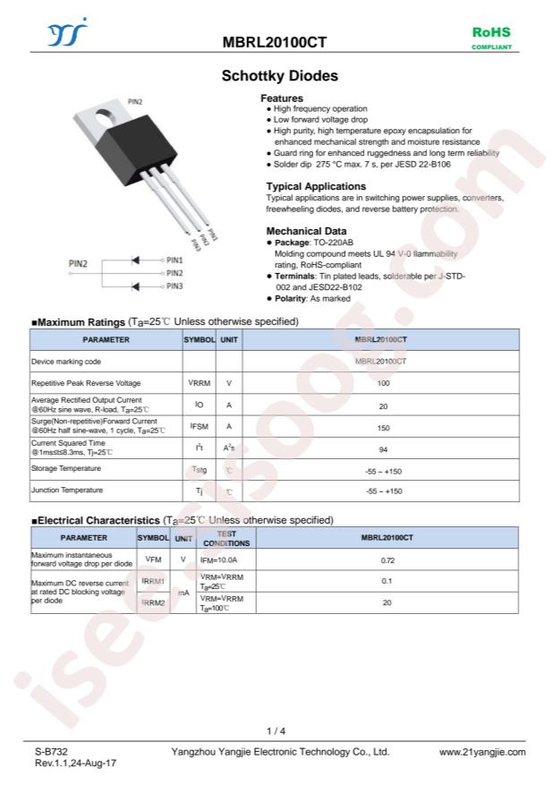 MBRL20100CT
