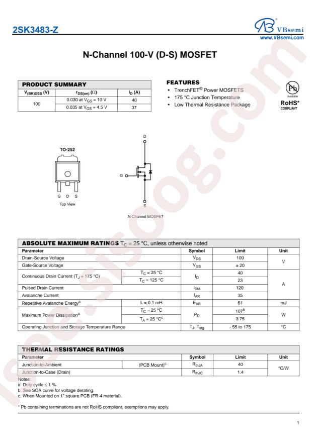 2SK3483-Z-VB