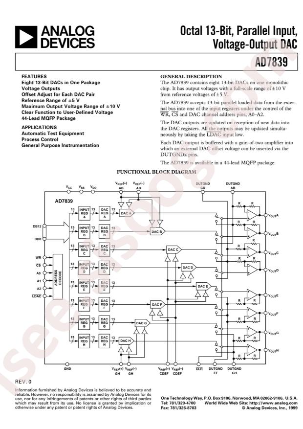 AD7839ASZ-REEL