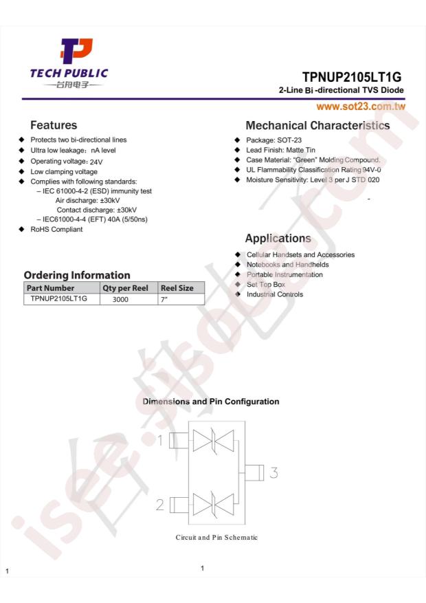 TPNUP2105LT1G