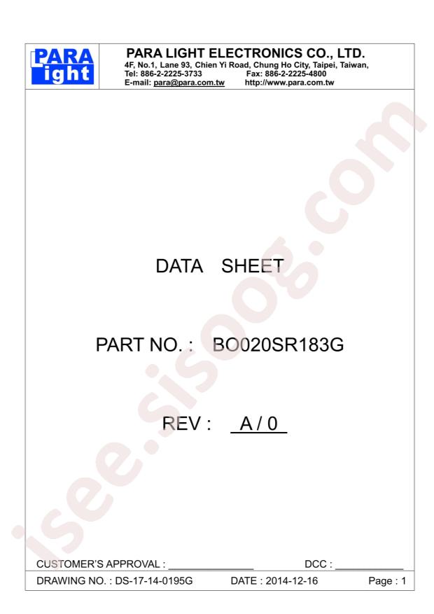 BO020SR183G