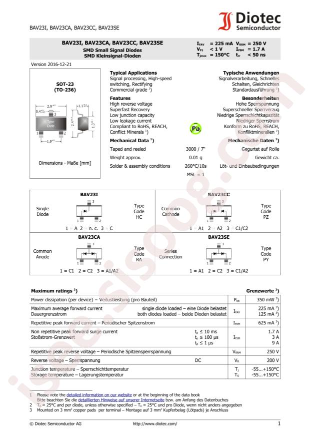 BAV23CC