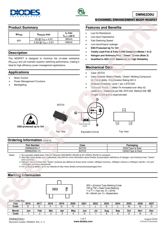 DMN62D0U-7