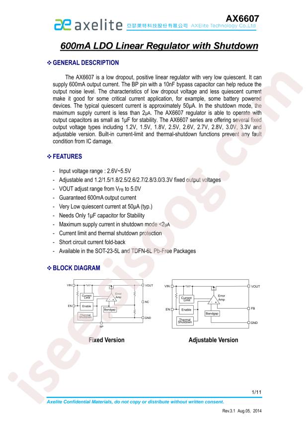 AX6607BA