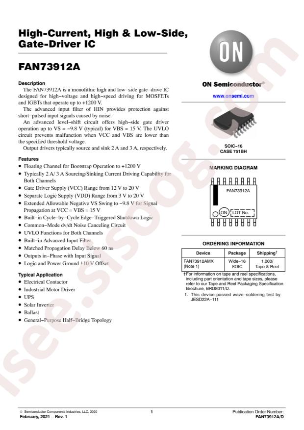 FAN73912AMX
