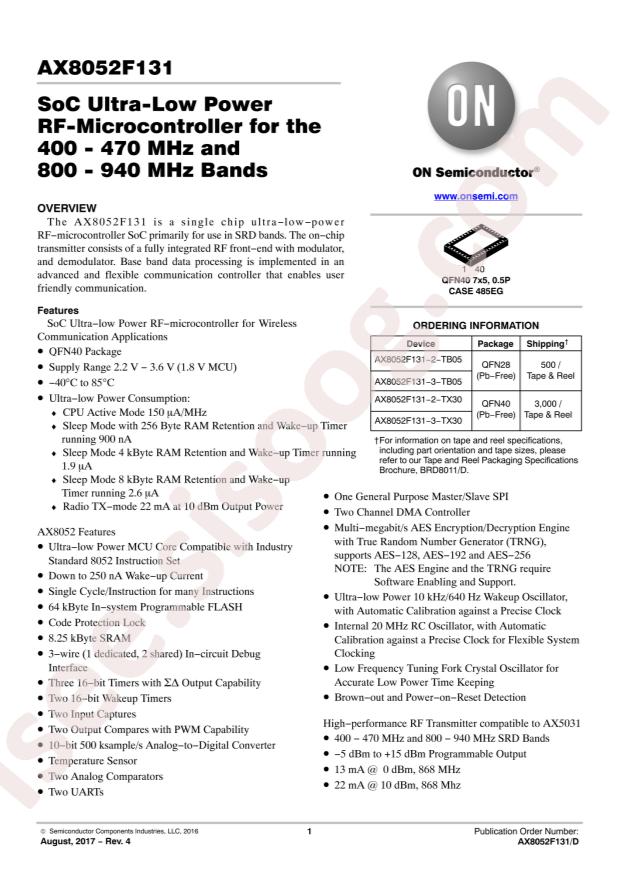 AX8052F131-3-TX30