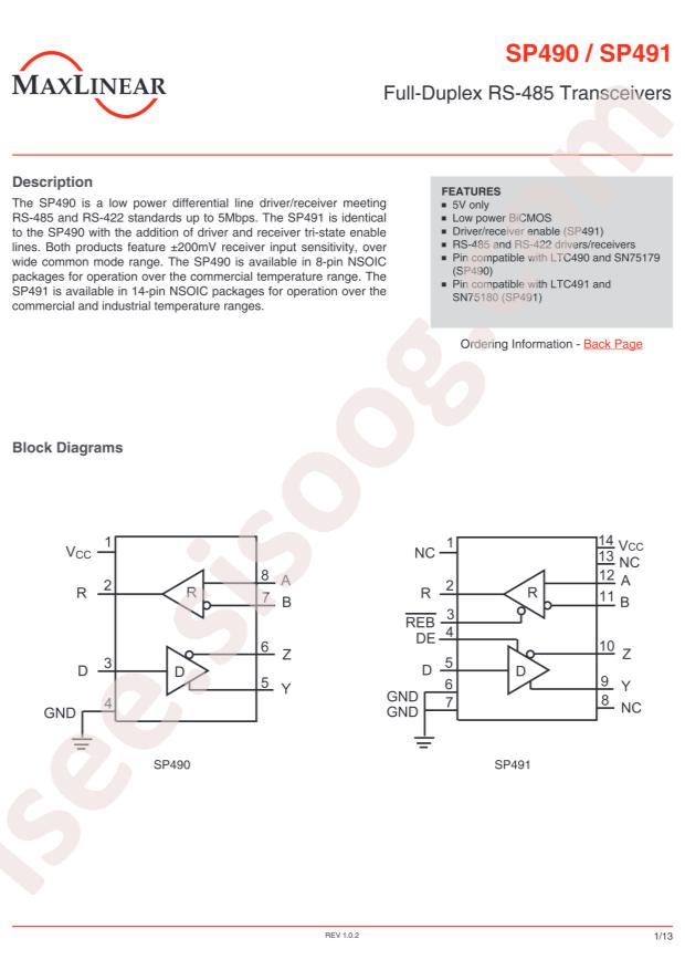 SP491CN-L/TR