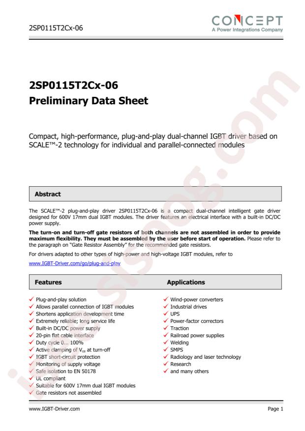 2SP0115T2C0-06