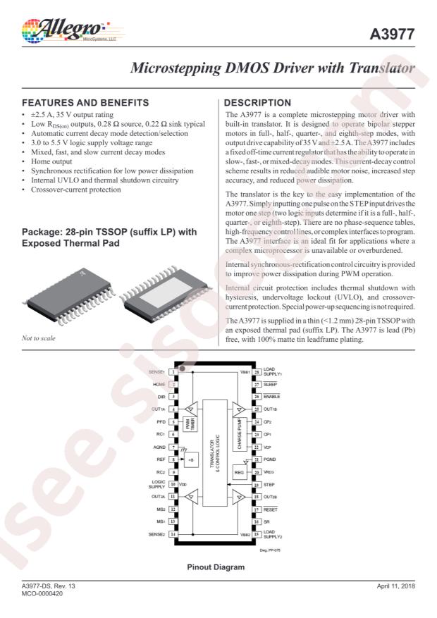 A3977SLPTR-T