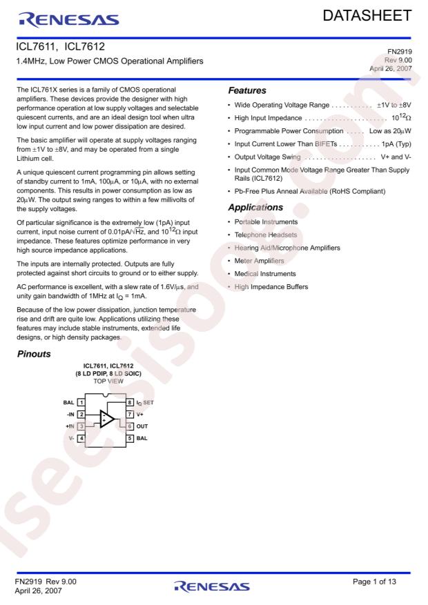 ICL7612DCBAZ-T