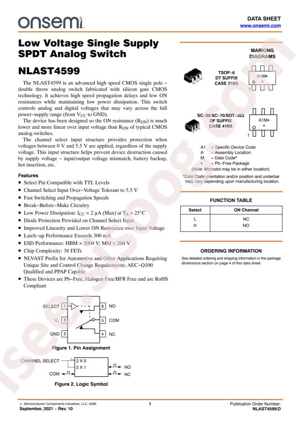 NLAST4599DTT1G