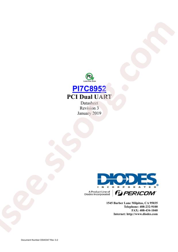 PI7C8952AFAEX