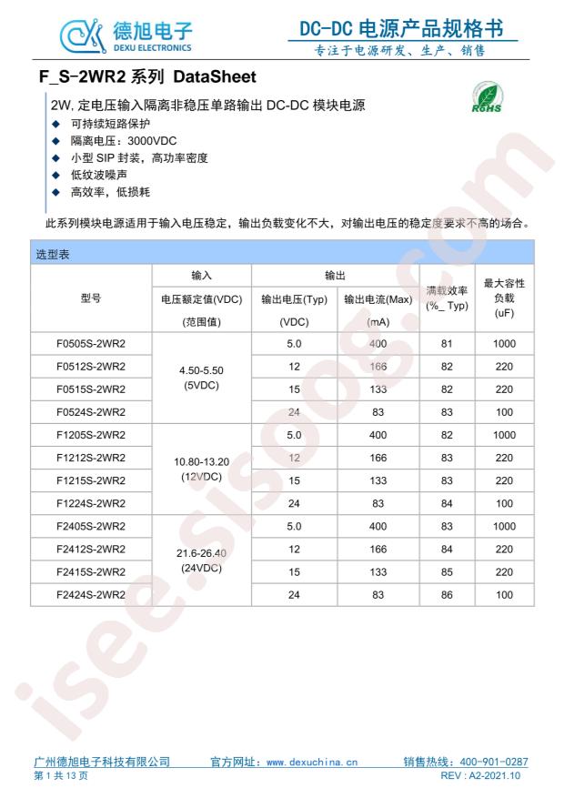 F0505S-2WR2
