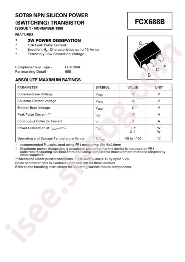 FCX688BTA