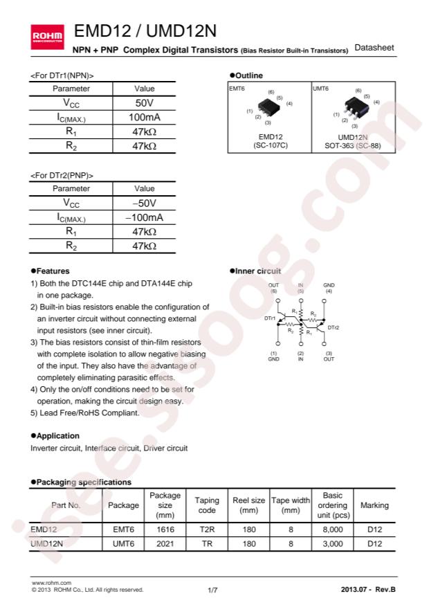 UMD12NTR