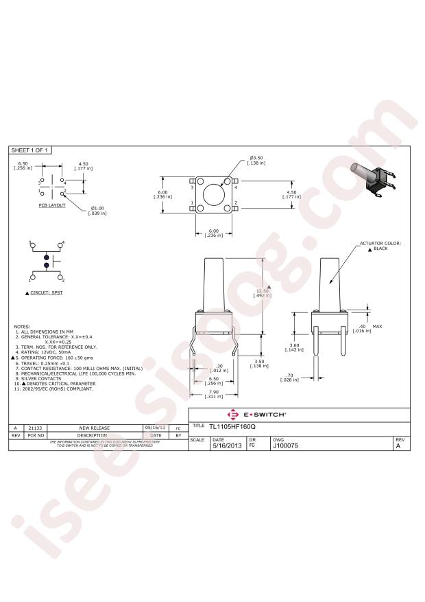 TL1105HF160Q