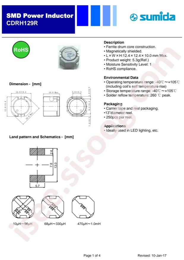 CDRH129RNP-330MC