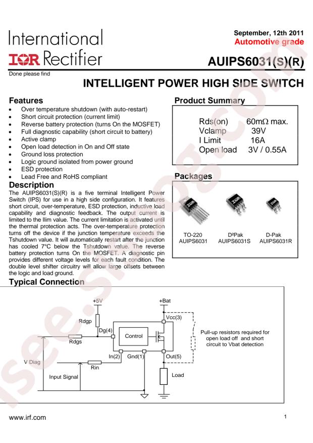 AUIPS6031RTRL